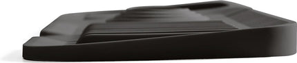 Waterval Siliconen Mat voor Keukenkraan – Anti lek tray Keuken Badkamer - Wastafel Splash Bescherming - Zwart 45cm
