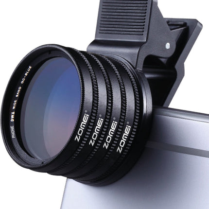 Zomei 37mm Grijs verloop Lens Telefoon Filter/ Grijsfilter/ Graduated Grey Filter – Clip-on opzetlens Filter Telefoon Camera voor iPhone Samsung image 2