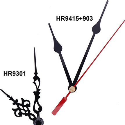 Quartz uurwerk - Nieuw Los Uurwerk Kopen en Vervangen - GWS HR 1688-23mm Zwart/Rood image 4