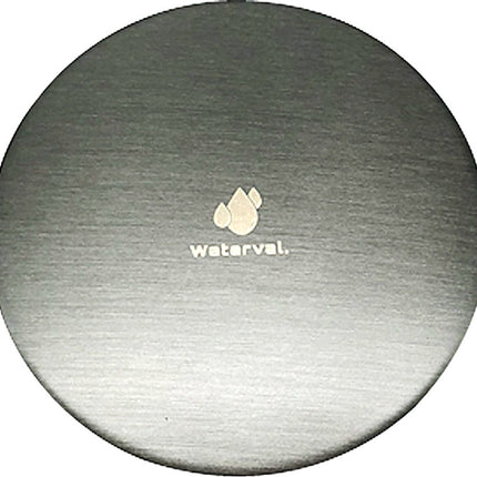 Waterval RVS Badkuip Afvoerplug badkamer - Badkuipstop met dubbele afdichting – verstelbare Badplug universele Afvoerplug voor uw badkuip - 72 mm Grijs image 2