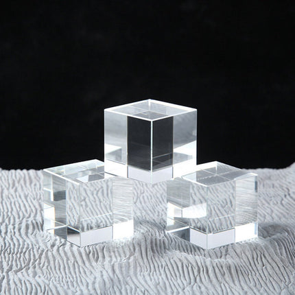 Gws Kristallen Kubus voor Fotografie – Kubus Prisma - Heldere kristallen Cube – 60 mm image 2