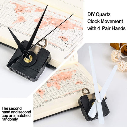 Quartz uurwerk - Nieuw Los Uurwerk Kopen en Vervangen - GWS HR 1688-23mm Klokwerk met wijzers 4 sets image 6