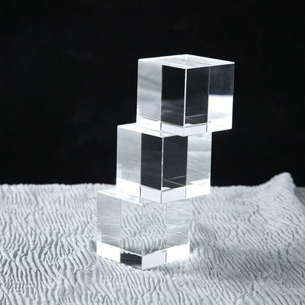 Gws Kristallen Kubus voor Fotografie – Kubus Prisma - Heldere kristallen Cube – 60 mm image 5