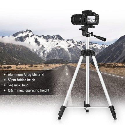 XL 134CM Universeel Camerastatief - Reis Foto & Video Statief Voor de Sony / Canon / Nikon Camera image 5