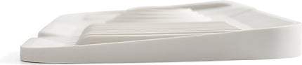 Waterval Siliconen Mat voor Keukenkraan – Anti lek tray Keuken Badkamer - Wastafel Splash Bescherming - Crèmewit 37cm image 15