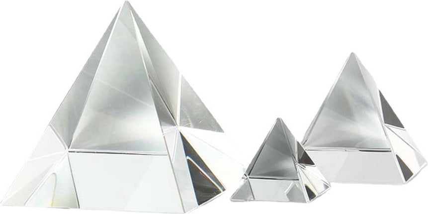 Gws Kristallen Piramide voor Fotografie – Piramide Prisma - Heldere kristallen Piramide – 60 mm