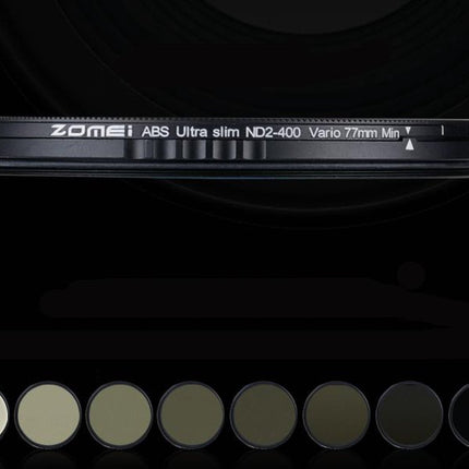 Zomei variabel ND-filter ND2 400 - Fader ND Professional Optical Filter - 77 mm image 7