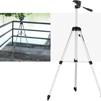 Universele Statief Tripod 134cm - Smartphone / Camera - Verstelbare Tripod Stand - met Handvat image 7