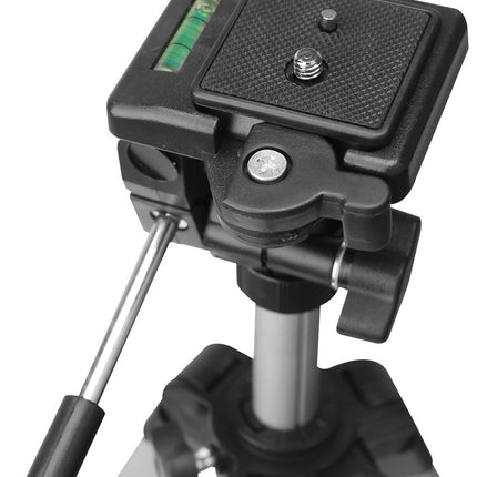 GWS Tripod Statief Aluminium - Universeel Camera en Telefoon Statief - Incl. Smartphone Houders - 134CM Zilvergrijs image 3