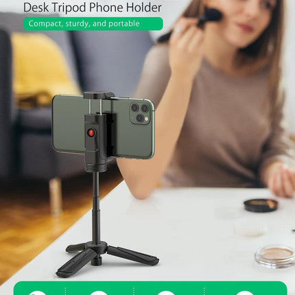Mini Tripod Smartphone Houder – Handheld Tripod DSLR Tripod – 20 CM image 10