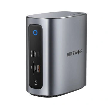 BlitzWolf® BW-TH15 17-in-1 USB-C Docking Station – 4K@60Hz, Triple Display, 10Gbps, RJ45, PD 100W, USB 3.0/3.2