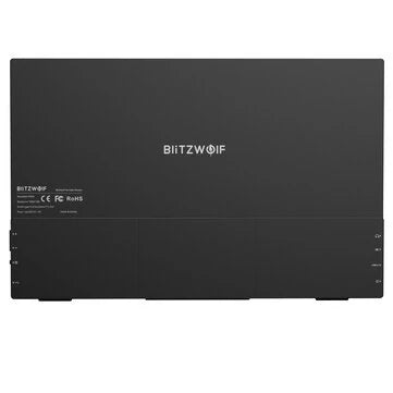 BlitzWolf® BW-PCM3 15.6" Touch FHD Monitor - Type C, Draagbaar voor Laptop, Gaming & Smartphone