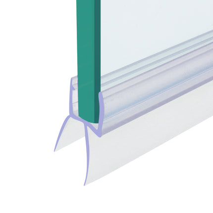 Waterval Douchedeurafdichting – Geschikt voor 6 tot 8mm dik glas – Douchestrip 1 Meter – Twee stuks