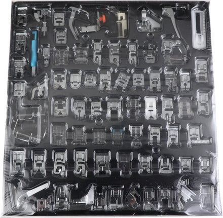Universele Naaivoetjes set – Naaimachine Naaivoet Set voor Brother Singer Janome Tools – 72-delig