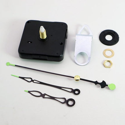 GWS Stille Klok Uurwerk Set met Lichtgevende Wijzers – Perfect voor Reparaties of DIY Projecten