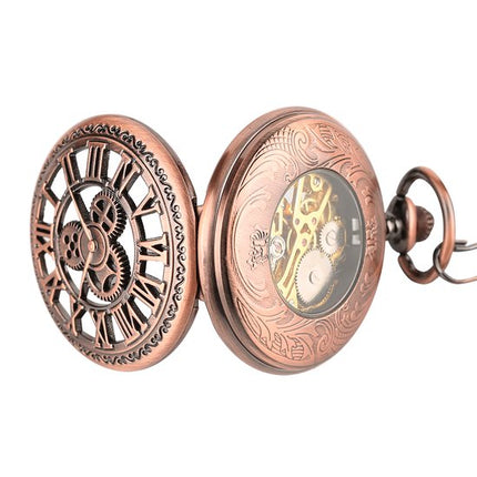 GWS Zakhorloge Mechanisch Vintage – Met ketting - Mechanisch Zakhorloge met handmatige opwinding