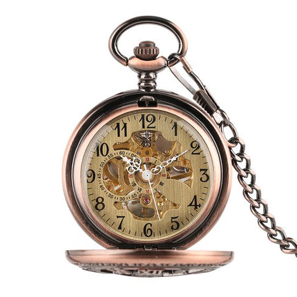 GWS Zakhorloge Mechanisch Vintage – Met ketting - Mechanisch Zakhorloge met handmatige opwinding