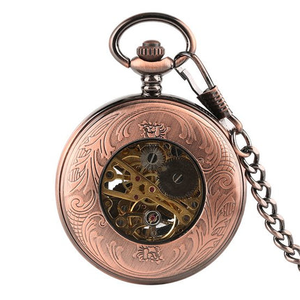 GWS Zakhorloge Mechanisch Vintage – Met ketting - Mechanisch Zakhorloge met handmatige opwinding