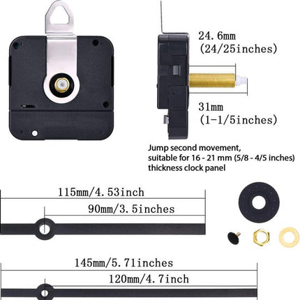 GWS Quartz uurwerk - Nieuw Los Uurwerk Kopen en Vervangen - GWS HR1688-31 Wit