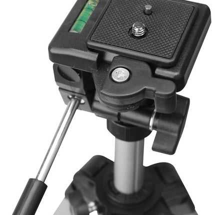 GWS Tripod Tablet iPad Statief - Universeel Camera en Tablet Statief - Incl. Tablet Houder - Aluminium 134CM - Zilvergrijs