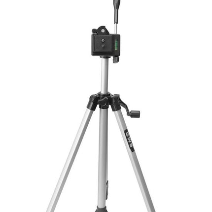 GWS Tripod Tablet iPad Statief - Universeel Camera en Tablet Statief - Incl. Tablet Houder - Aluminium 134CM - Zilvergrijs