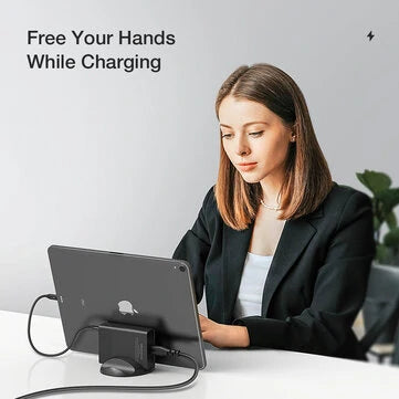 BlitzWolf® BW-S25 75W 6-poorts snellader | PPS PD3.0 QC3.0 SCP | Voor iPhone, Samsung, MacBook, iPad