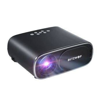BlitzWolf® BW-V4 1080P Projector - 5G WiFi, Auto Focus, Keystone Correctie - Slimme Bioscoop