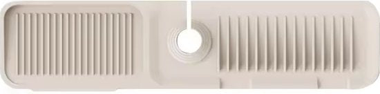 Waterval XL kraanmat crèmewit 61CM - afbeelding 1