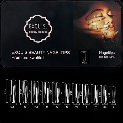 Exquis Soft Gel Kunstnagels 330 stuks - afbeelding 2