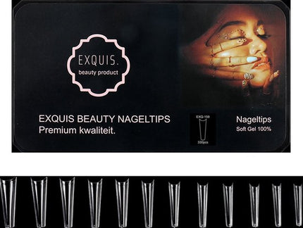 Exquis Soft Gel Kunstnagels 330 stuks - afbeelding 1