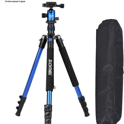 Q555 Camerastatief Blauw 160CM - afbeelding 1