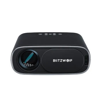 BlitzWolf® BW-V4 1080P Projector - 5G WiFi, Auto Focus, Keystone Correctie - Slimme Bioscoop