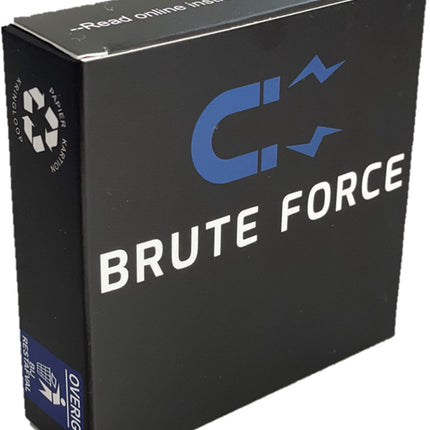 Brute Force Zwarte Haakmagneten – Magneet met Haak – 32mm – 4 stuks – Epoxy Coating