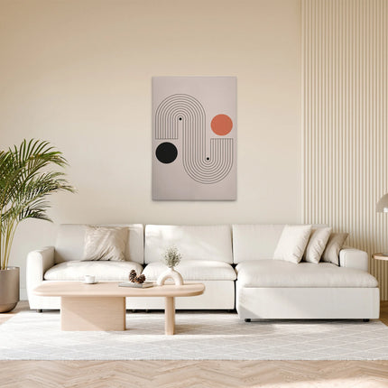 Boho canvas schilderij – afbeelding 3
