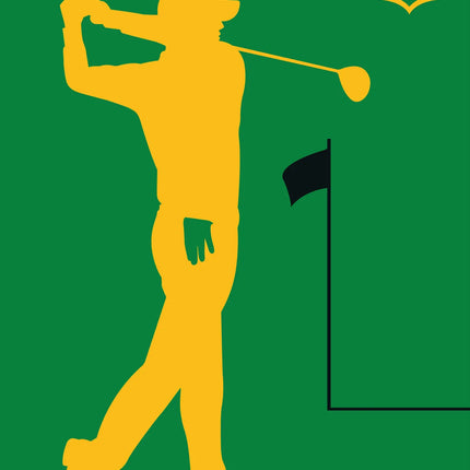 Golfspeler canvas schilderij – afbeelding 5