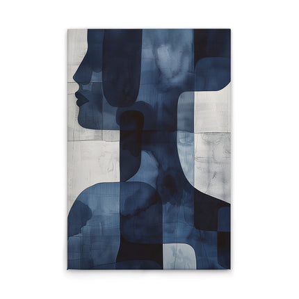 Abstracte Vrouw canvas schilderij – afbeelding 7