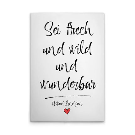 Be Cheeky canvas schilderij – afbeelding 1