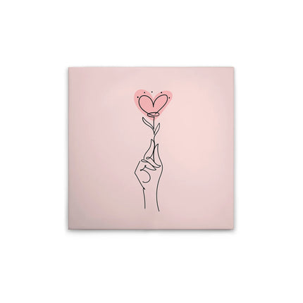 Heartlines canvas schilderij – afbeelding 7