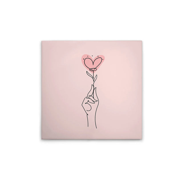 Heartlines canvas schilderij – afbeelding 7