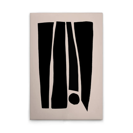Abstract Minimalistisch canvas schilderij – afbeelding 1