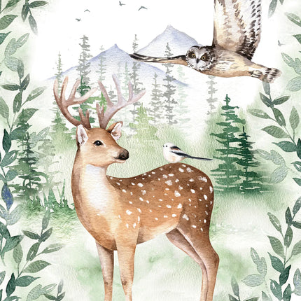 Forest Freedom canvas schilderij – afbeelding 5