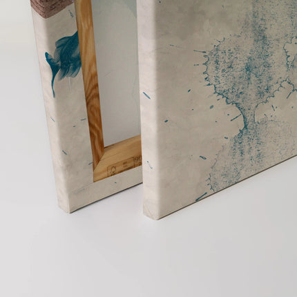 Vijver canvas schilderij – afbeelding 4