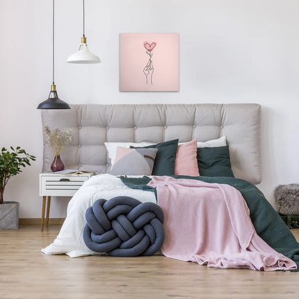 Heartlines canvas schilderij – afbeelding 3