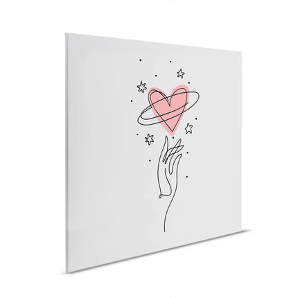 Heartlines canvas schilderij – afbeelding 6