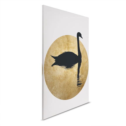 De Zwaan canvas schilderij – afbeelding 6