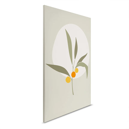 Olijftak canvas schilderij – afbeelding 6