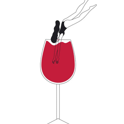 Wine Love canvas schilderij – afbeelding 5