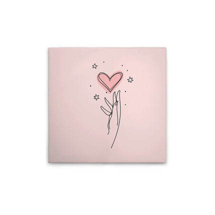 Heartlines canvas schilderij – afbeelding 7