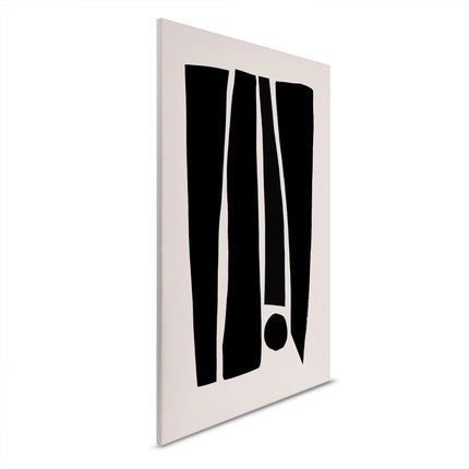 Abstract Minimalistisch canvas schilderij – afbeelding 6