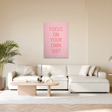 Focus canvas schilderij – afbeelding 3